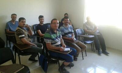 SYRIA FRIENDSHIP ASSOCIATION AND TAMEB COOPERATION CONSTRUCTION TECHNOLOGY EDUCATION CLASSROOM TEIORIC KNOWLEDGE COURSE