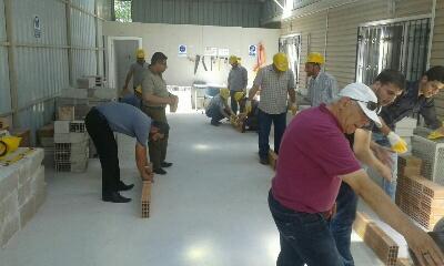SYRIA FRIENDSHIP ASSOCIATION AND TAMEB COOPERATION CONSTRUCTION TECHNOLOGY TRAININGS